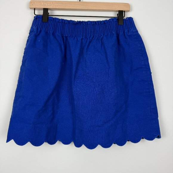 J Crew Women's Scalloped sidewalk skirt, Size 10 - Picture 4 of 9